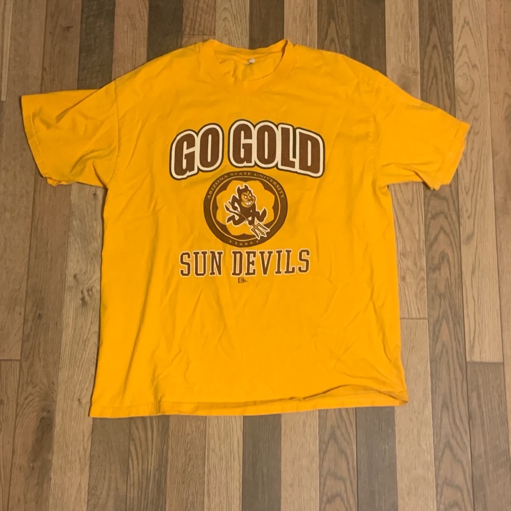 Vintage Asu go gold shirt L